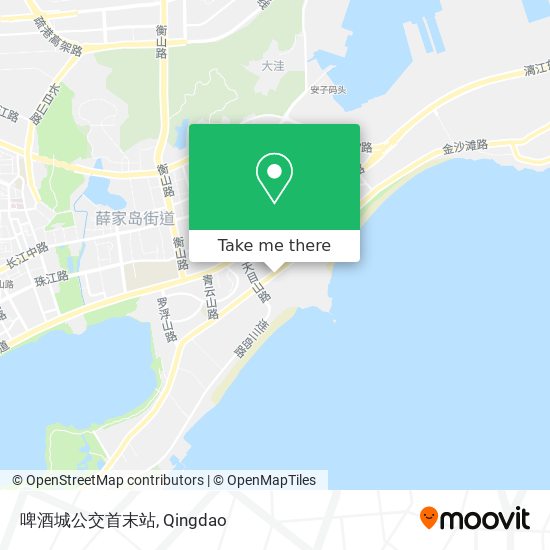 啤酒城公交首末站 map