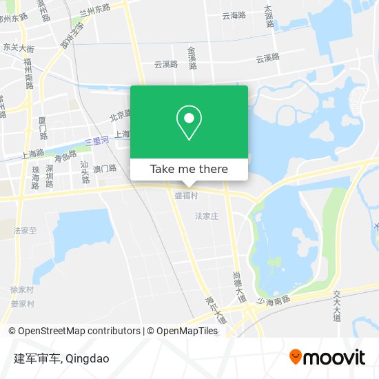 建军审车 map