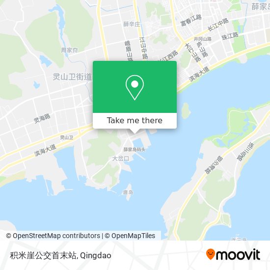 积米崖公交首末站 map