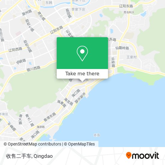 收售二手车 map