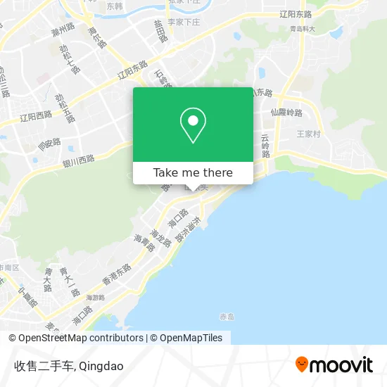 收售二手车 map