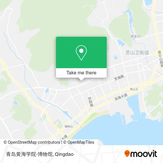 青岛黄海学院-博物馆 map
