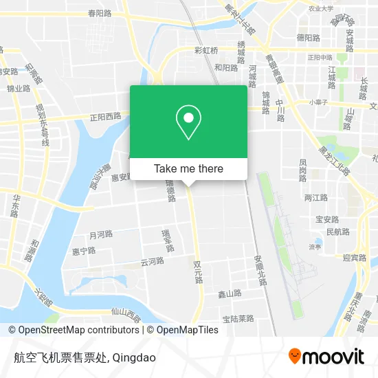 航空飞机票售票处 map