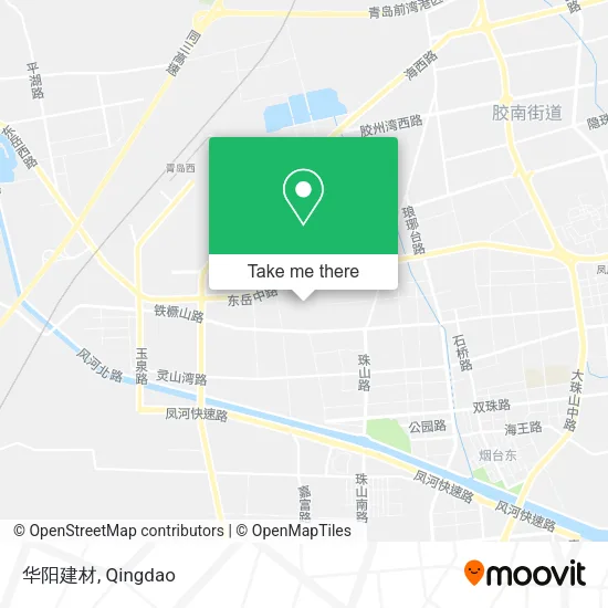 华阳建材 map