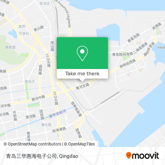 青岛三华惠海电子公司 map