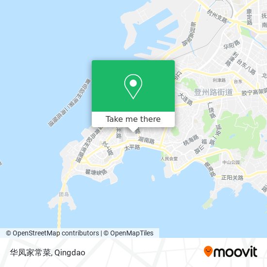 华凤家常菜 map