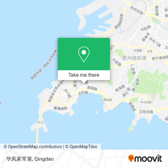 华凤家常菜 map