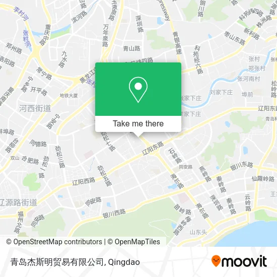 青岛杰斯明贸易有限公司 map