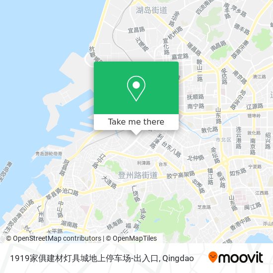 1919家俱建材灯具城地上停车场-出入口 map