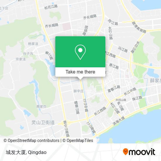 城发大厦 map