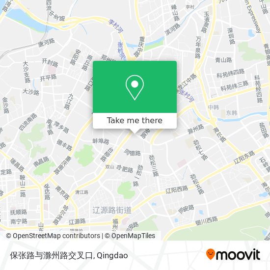 保张路与滁州路交叉口 map