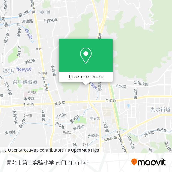 青岛市第二实验小学-南门 map