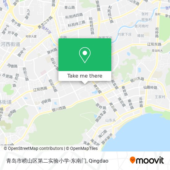 青岛市崂山区第二实验小学-东南门 map