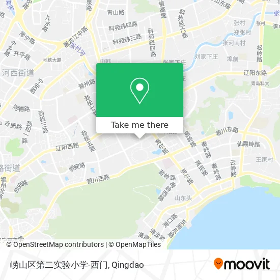 崂山区第二实验小学-西门 map
