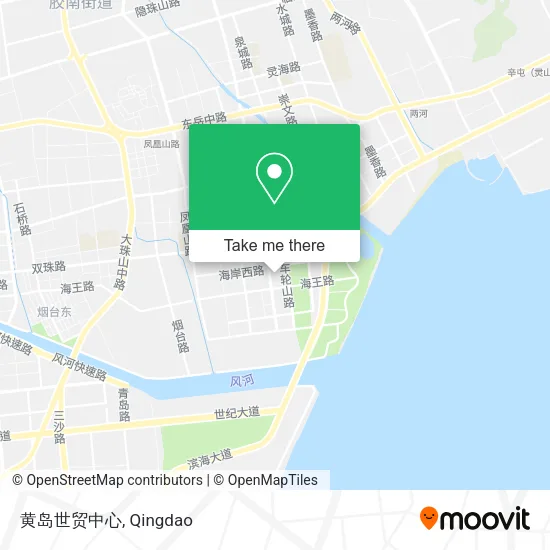 黄岛世贸中心 map