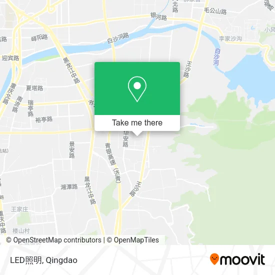 LED照明 map