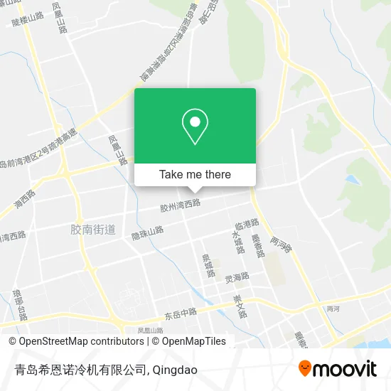 青岛希恩诺冷机有限公司 map