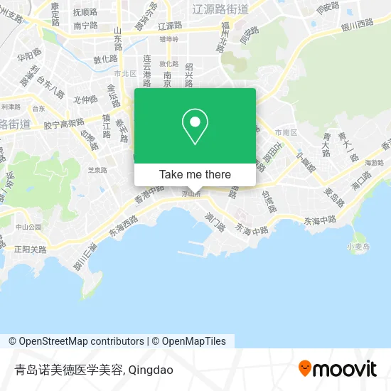 青岛诺美德医学美容 map