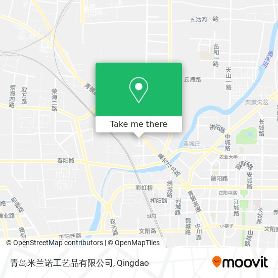 青岛米兰诺工艺品有限公司 map