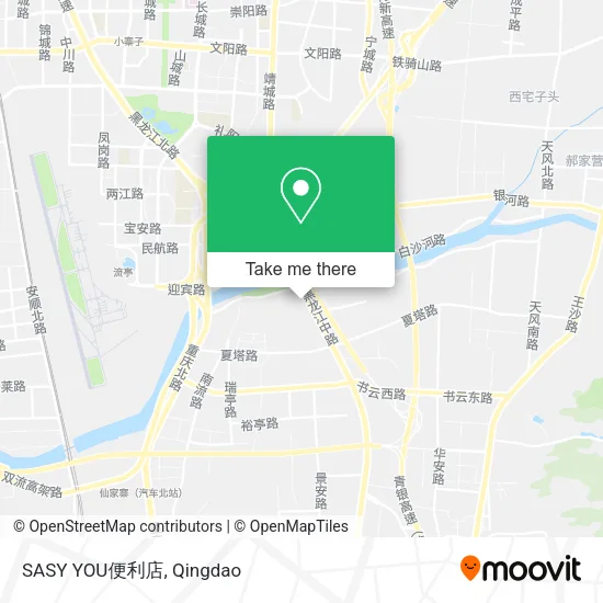 SASY YOU便利店 map