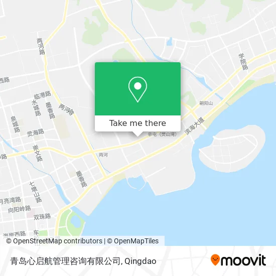 青岛心启航管理咨询有限公司 map