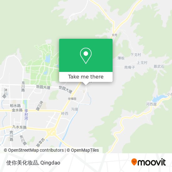 使你美化妆品 map