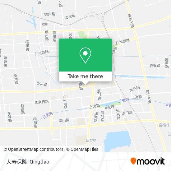 人寿保险 map