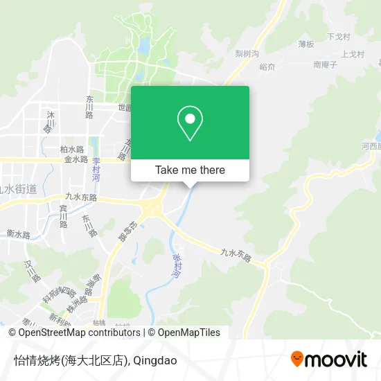 怡情烧烤(海大北区店) map