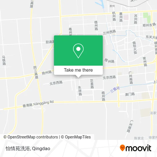 怡情苑洗浴 map