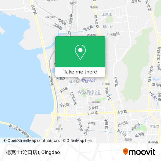 德克士(沧口店) map