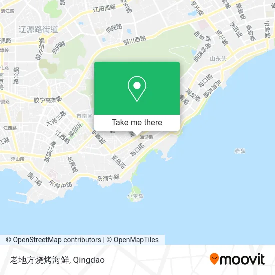 老地方烧烤海鲜 map