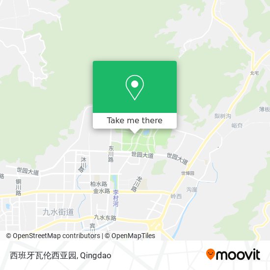 西班牙瓦伦西亚园 map