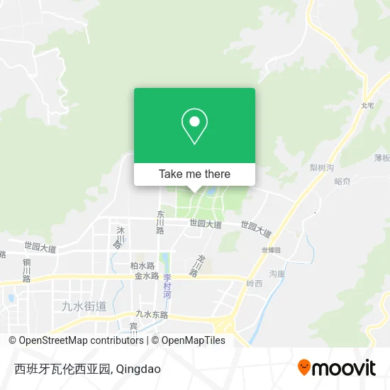 西班牙瓦伦西亚园 map