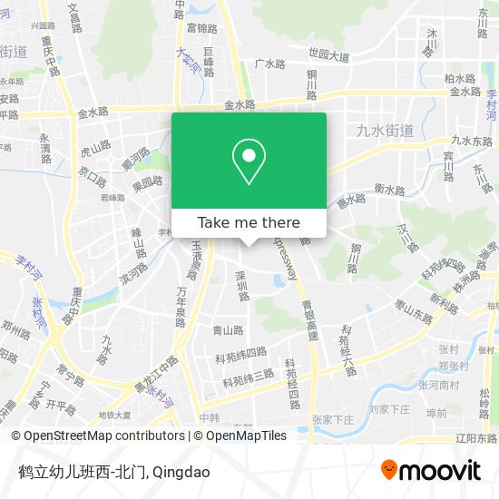 鹤立幼儿班西-北门 map