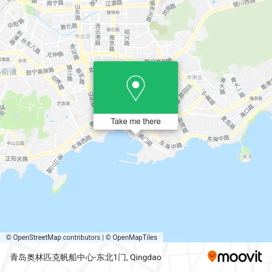 青岛奥林匹克帆船中心-东北1门 map