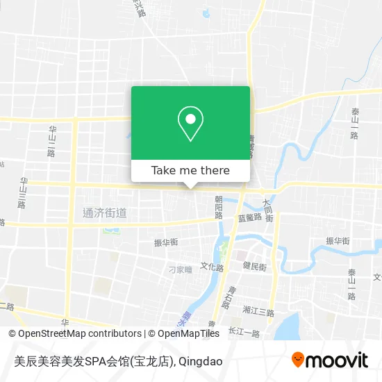 美辰美容美发SPA会馆(宝龙店) map