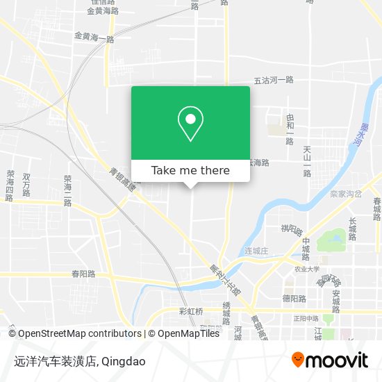 远洋汽车装潢店 map