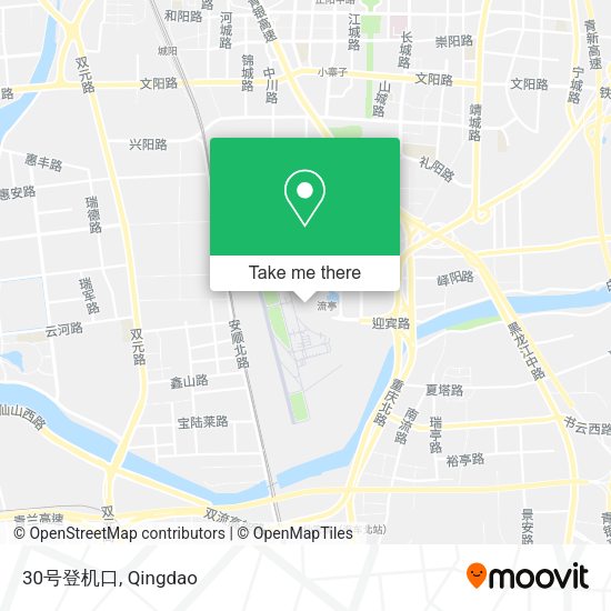 30号登机口 map