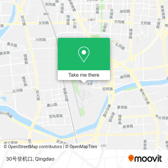 30号登机口 map