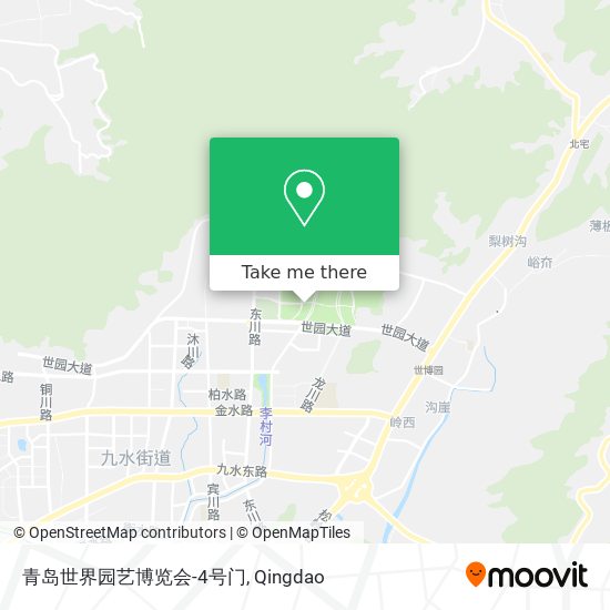 青岛世界园艺博览会-4号门 map