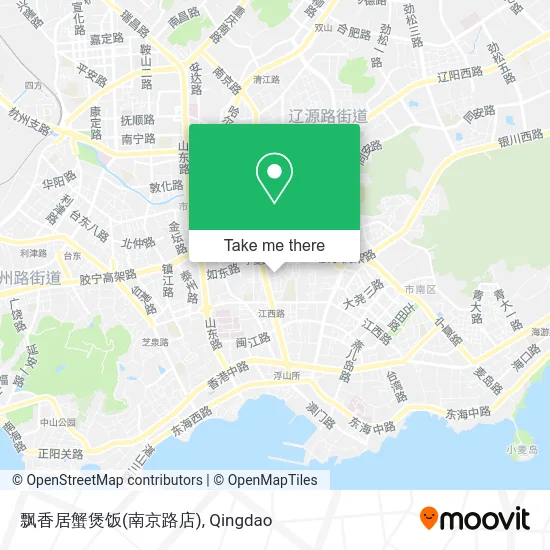 飘香居蟹煲饭(南京路店) map