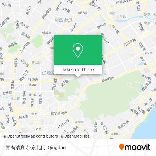 青岛清真寺-东北门 map