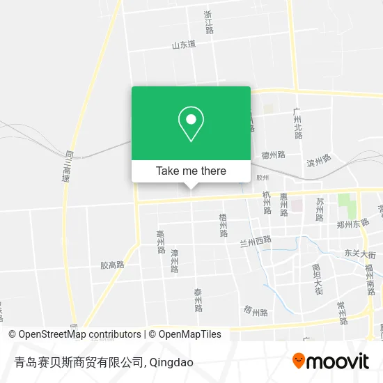 青岛赛贝斯商贸有限公司 map