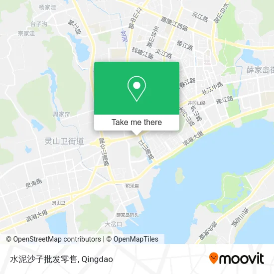 水泥沙子批发零售 map