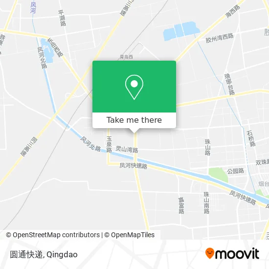 圆通快递 map