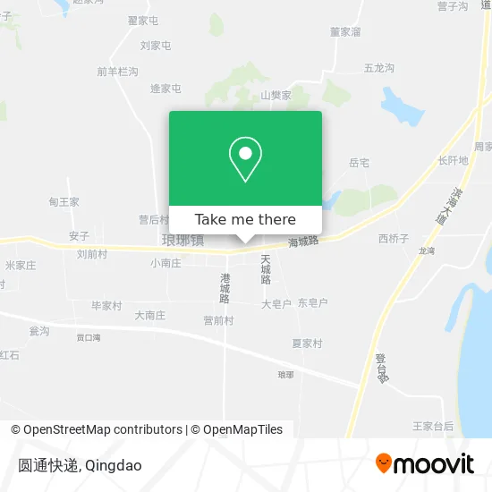 圆通快递 map