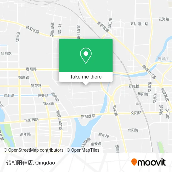 错朝阳鞋店 map