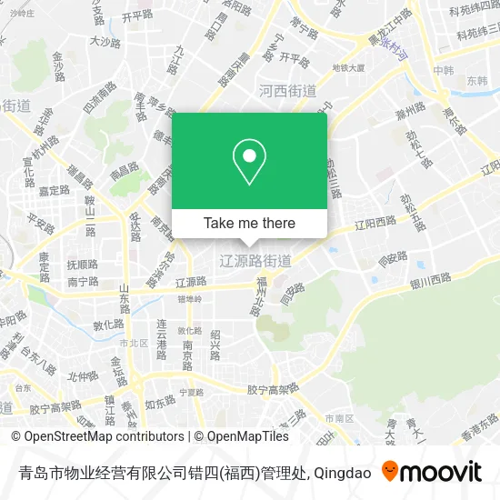 青岛市物业经营有限公司错四(福西)管理处 map