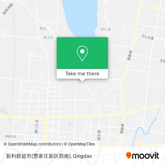 新利群超市(曹家庄新区西南) map