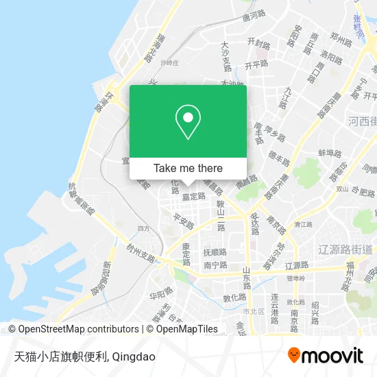 天猫小店旗帜便利 map